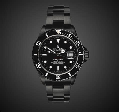 black sub rolex